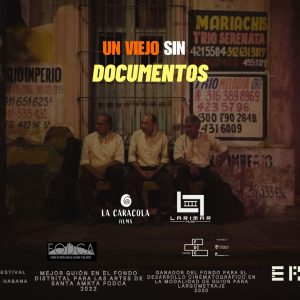 afiche - Un viejo sin documentos