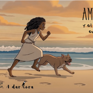 afiche- amaranta el pueblo tejido en trenzas